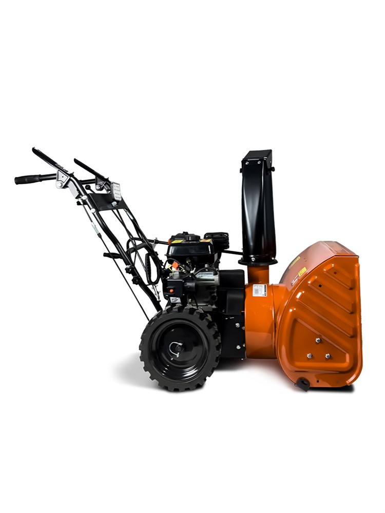 РЫСЬ Снегоуборочные бензиновые машины 7 л.с + электростартер Снегоуборочная машина СБ 7.0 Э