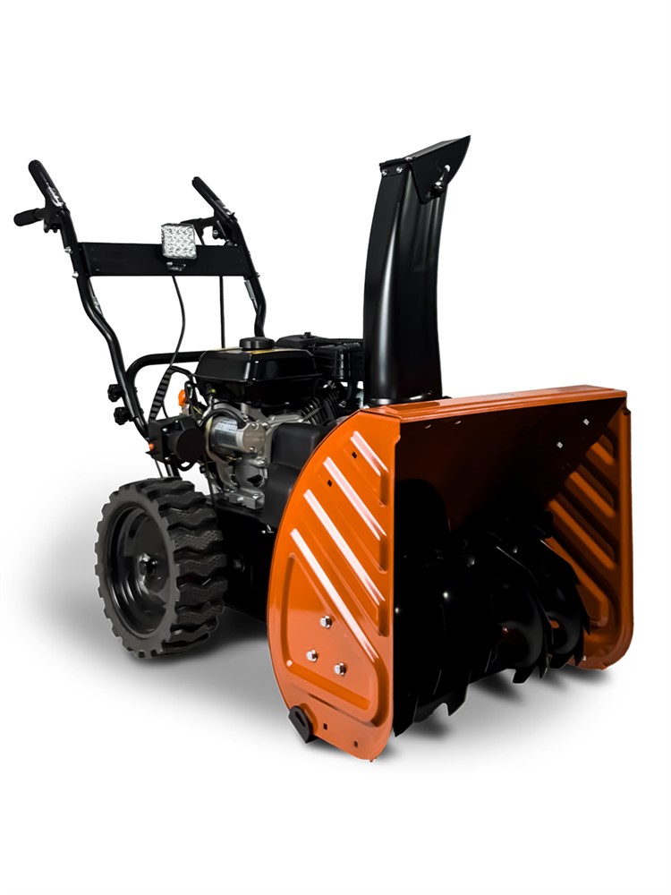 РЫСЬ Снегоуборочные бензиновые машины 7 л.с + электростартер Снегоуборочная машина СБ 7.0 Э
